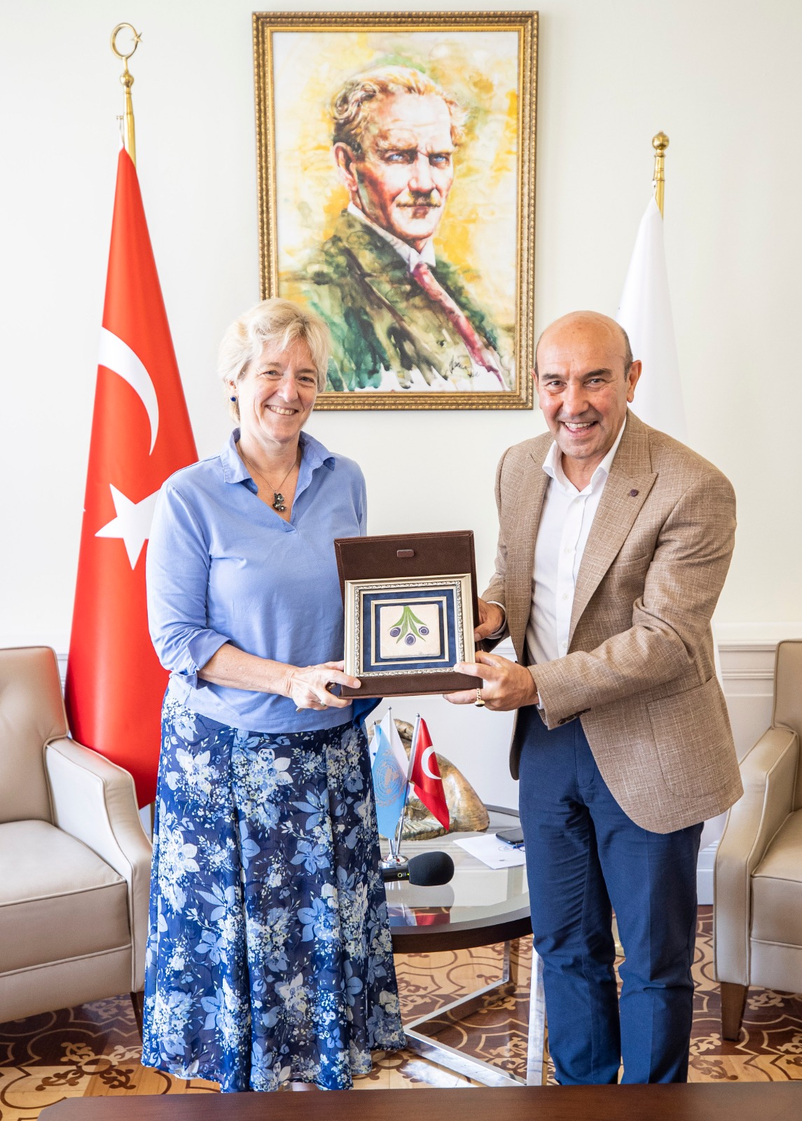 Başkan Soyer'den Kültür Zirvesi için diplomasi trafiği