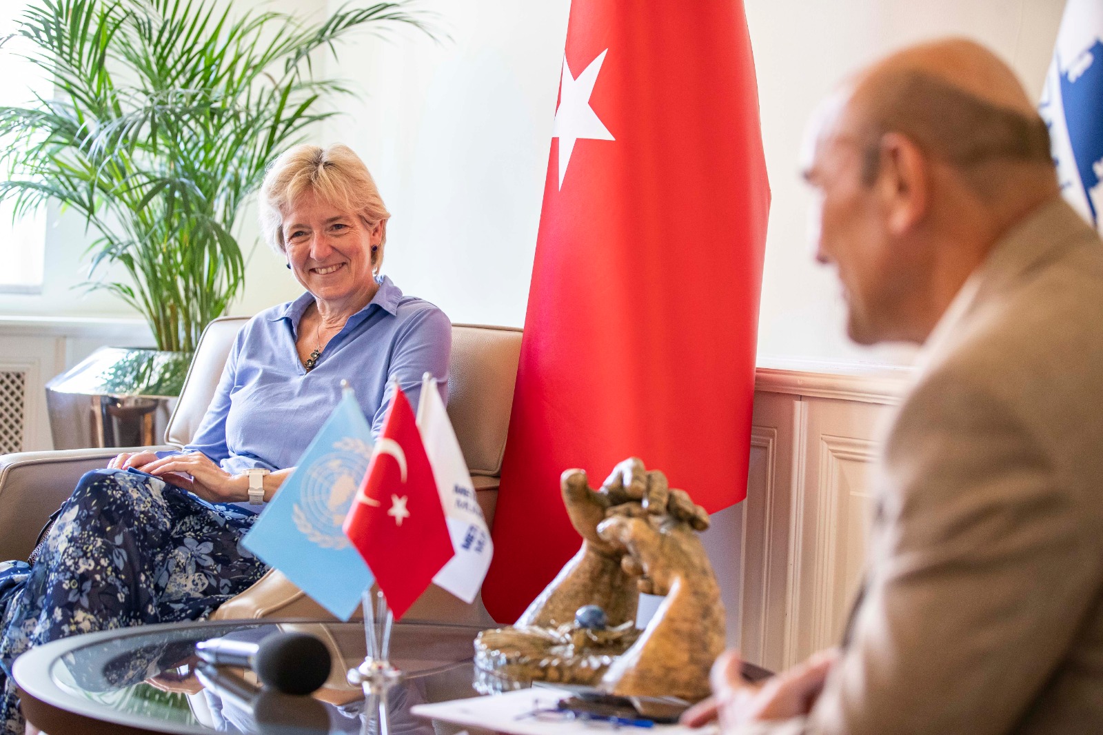 Başkan Soyer'den Kültür Zirvesi için diplomasi trafiği