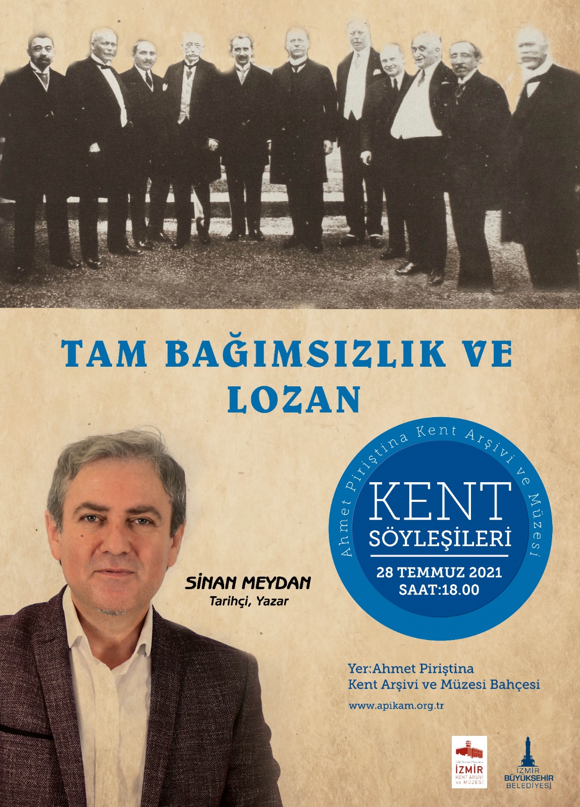 APİKAM Lozan Antlaşması’nı iki etkinlikle anacak