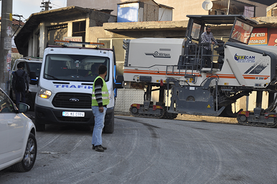 Gazetem İzmir Yazdı, Büyükşehir asfalt çalışması başlattı