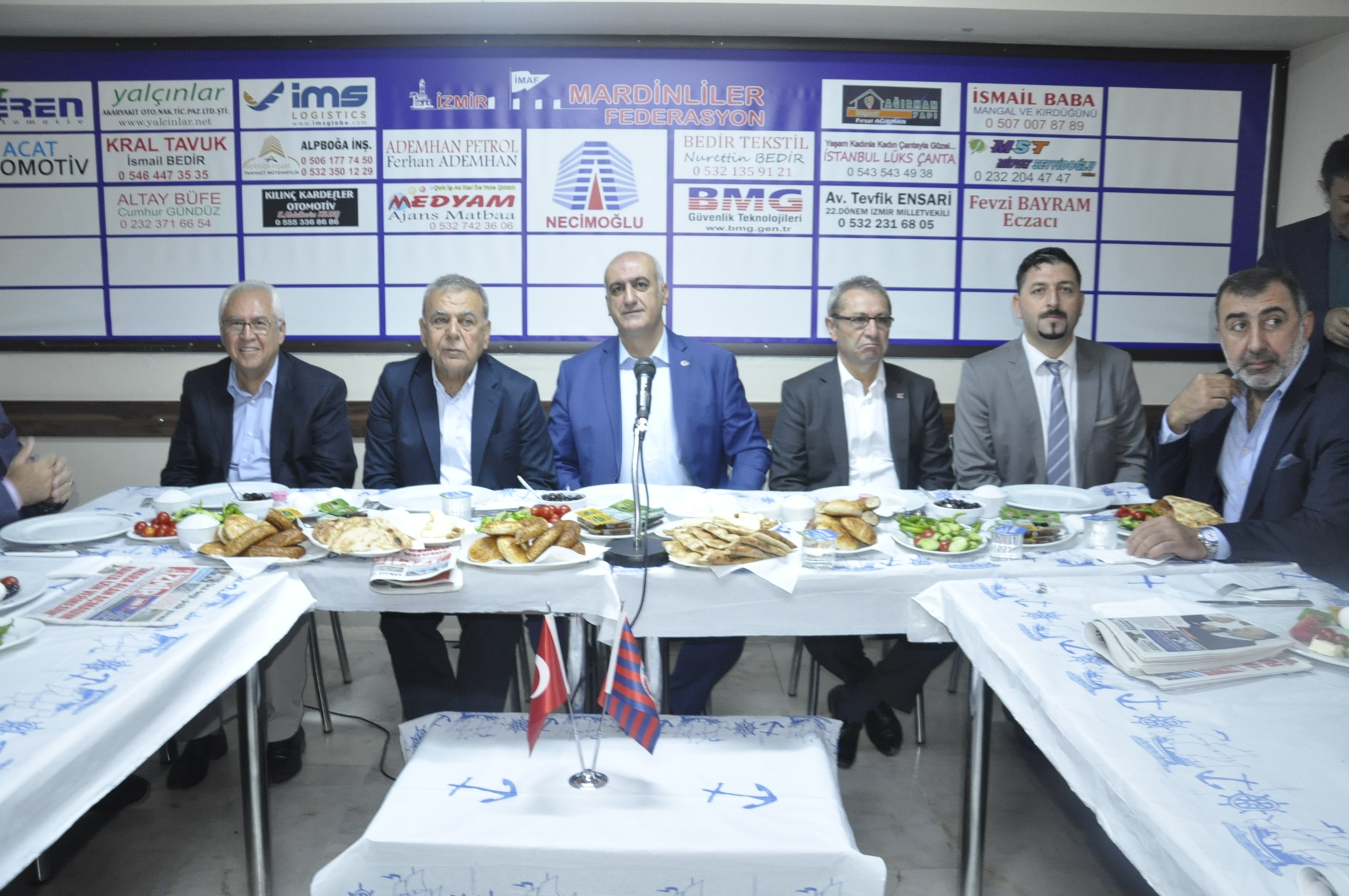 İMAF KOCAOĞLU'NU AĞIRLADI