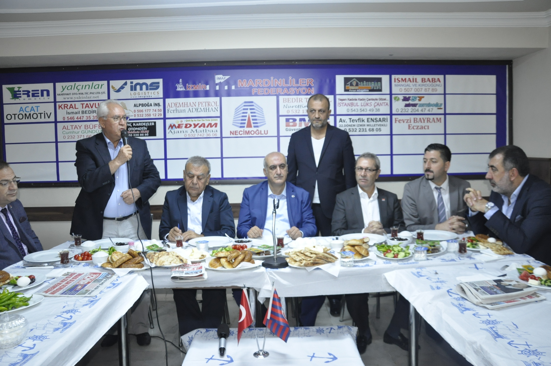 İMAF KOCAOĞLU'NU AĞIRLADI