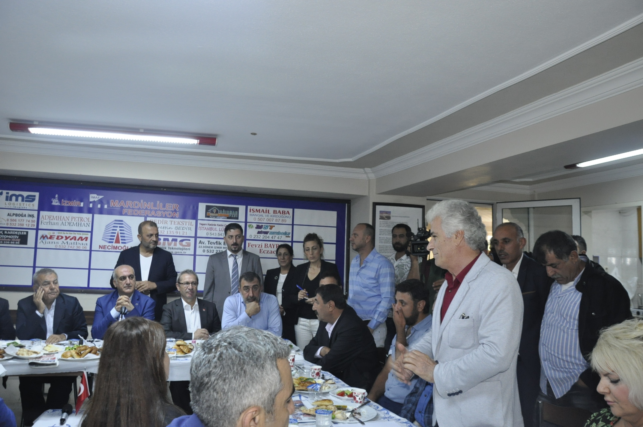 İMAF KOCAOĞLU'NU AĞIRLADI