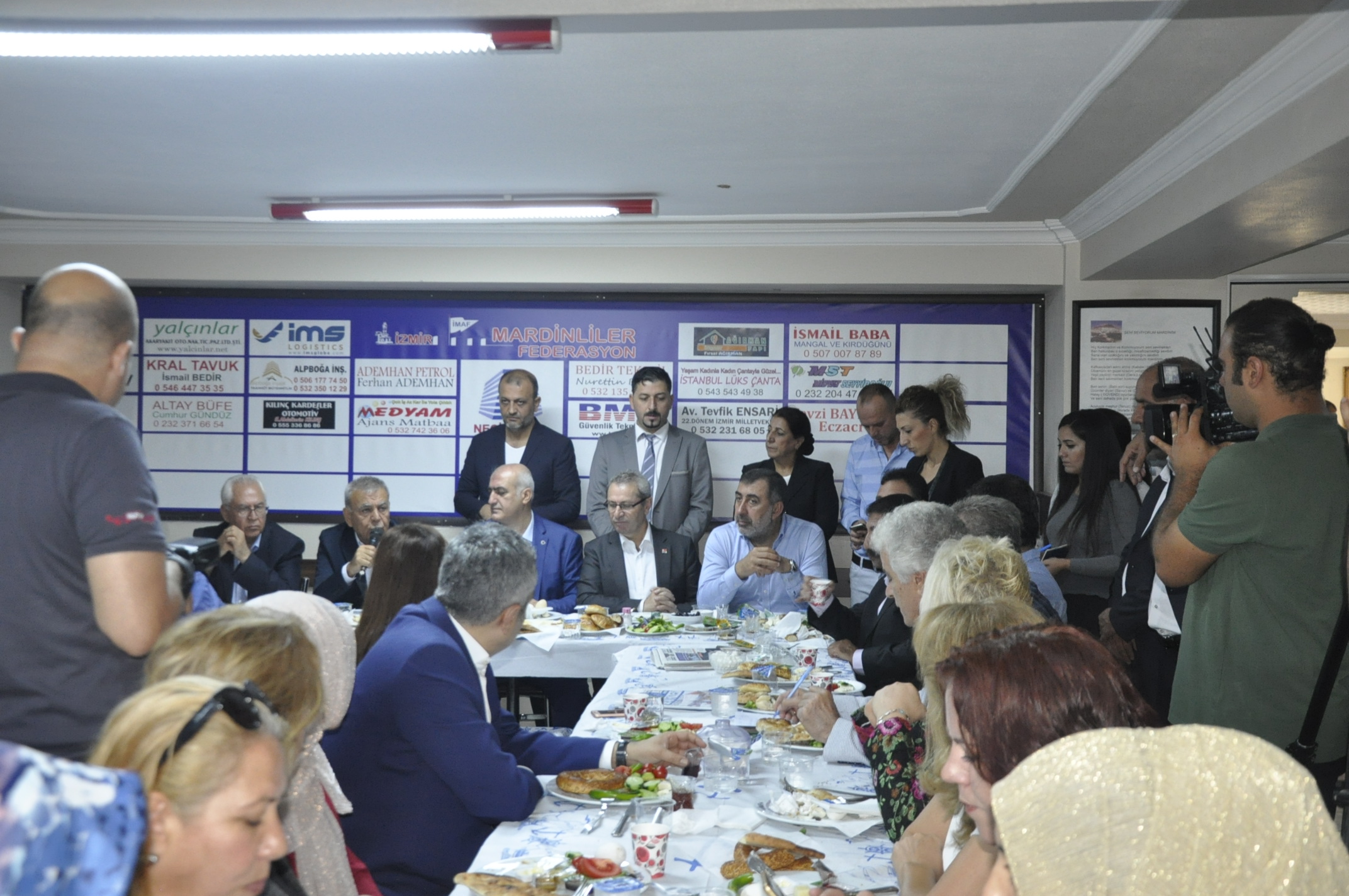 İMAF KOCAOĞLU'NU AĞIRLADI