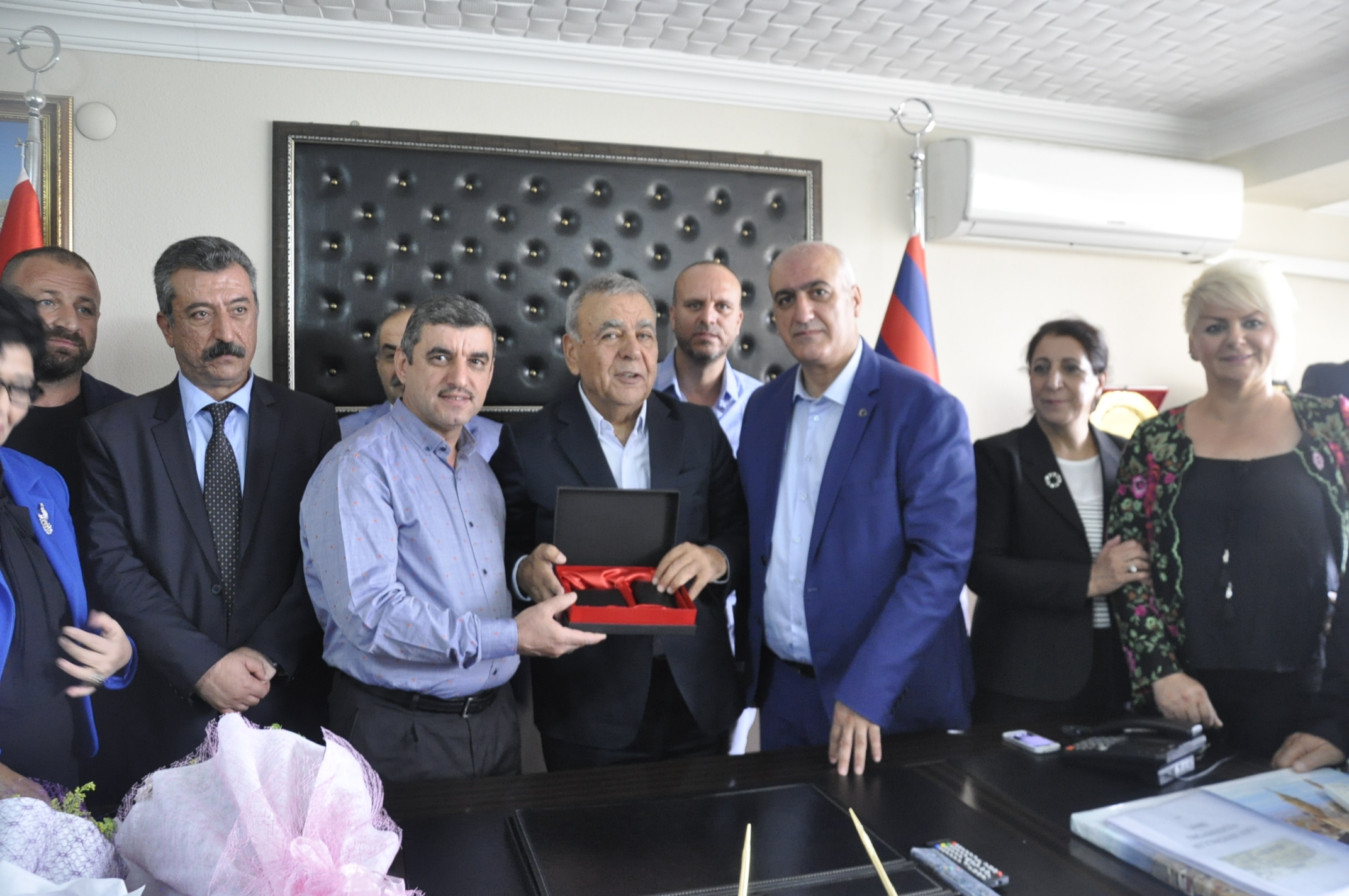 İMAF KOCAOĞLU'NU AĞIRLADI