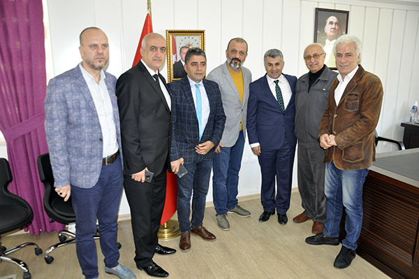 Anıttepeliler’den Kaymakam Tunç’a ‘hayırlı olsun’ ziyareti