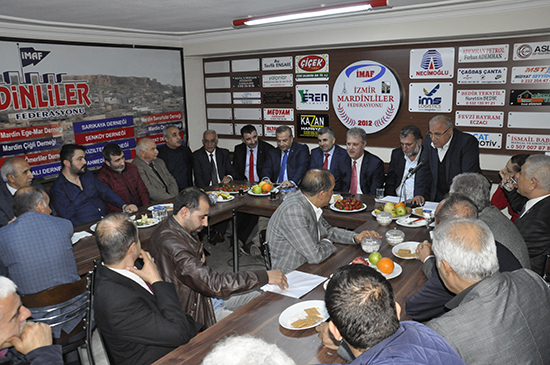 İTO Başkan adayı Özgener, Mardinli işadamlarıyla buluştu