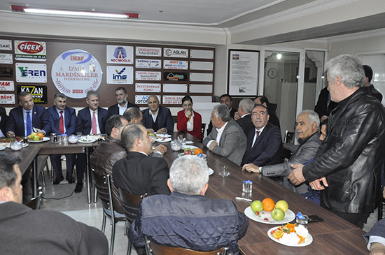 İTO Başkan adayı Özgener, Mardinli işadamlarıyla buluştu