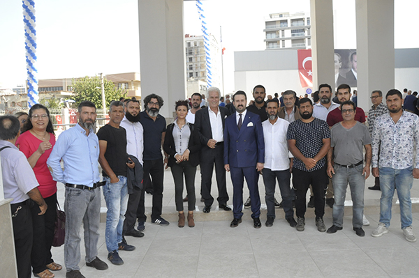 Yıldırım yerleşkeyi açtı, CHP'li Başkan'a teşekkür etti