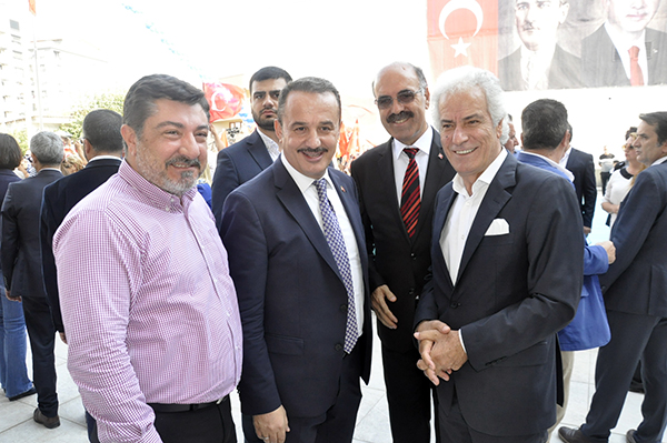 Yıldırım yerleşkeyi açtı, CHP'li Başkan'a teşekkür etti