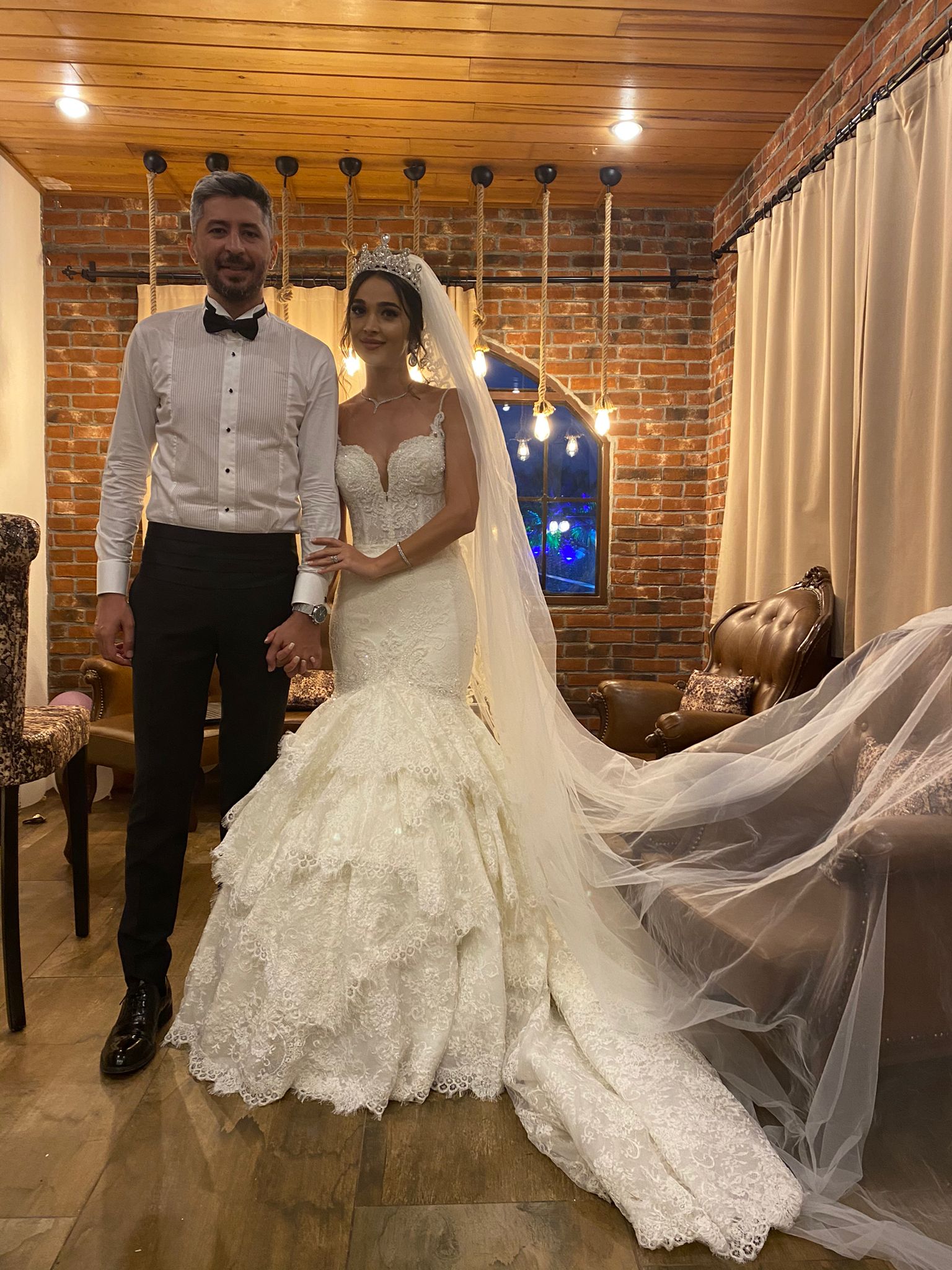 Savga ve Doğan ailesinin mutlu günü