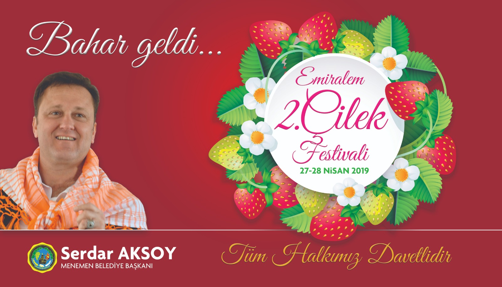 Emiralem çileği İzmirliler ile buluşuyor