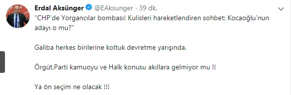 CHP'de Yorgancılar bombası