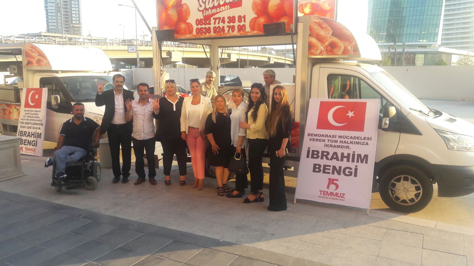 HAYIRSEVER SiYASETÇi, iŞADAMI iBRAHiM BENGi'DEN DEV DESTEK