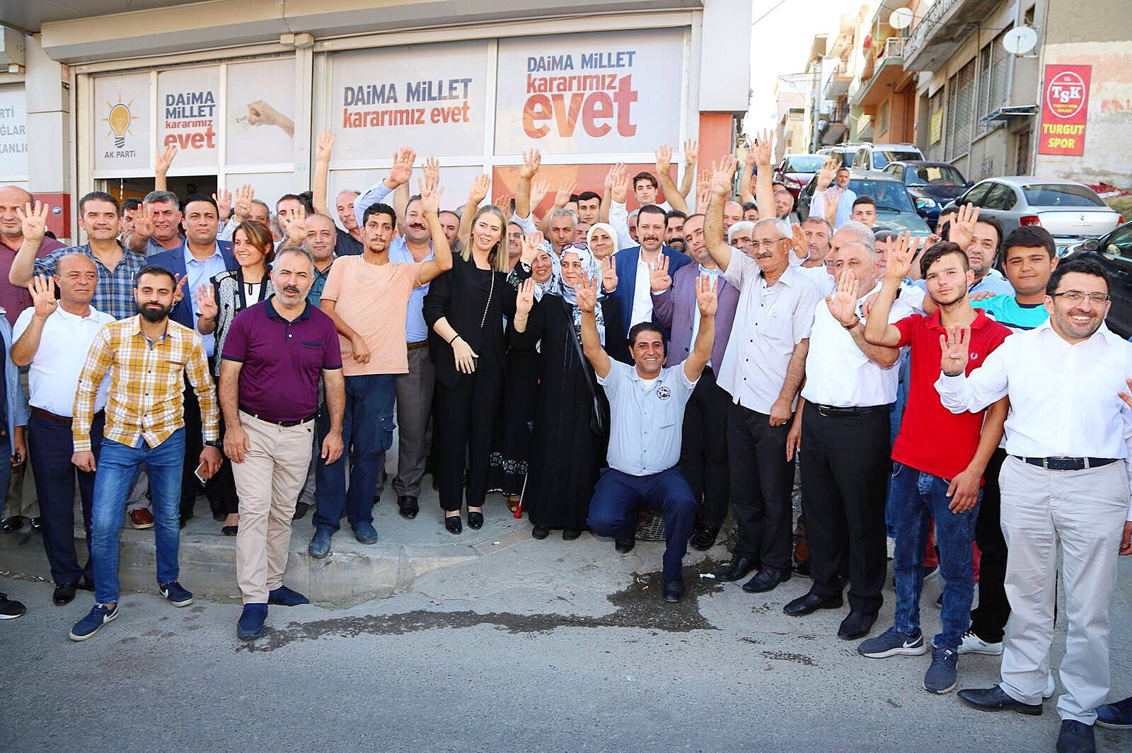 AK Partili vekillerin teşekkür turunda ikinci gün mesaisi