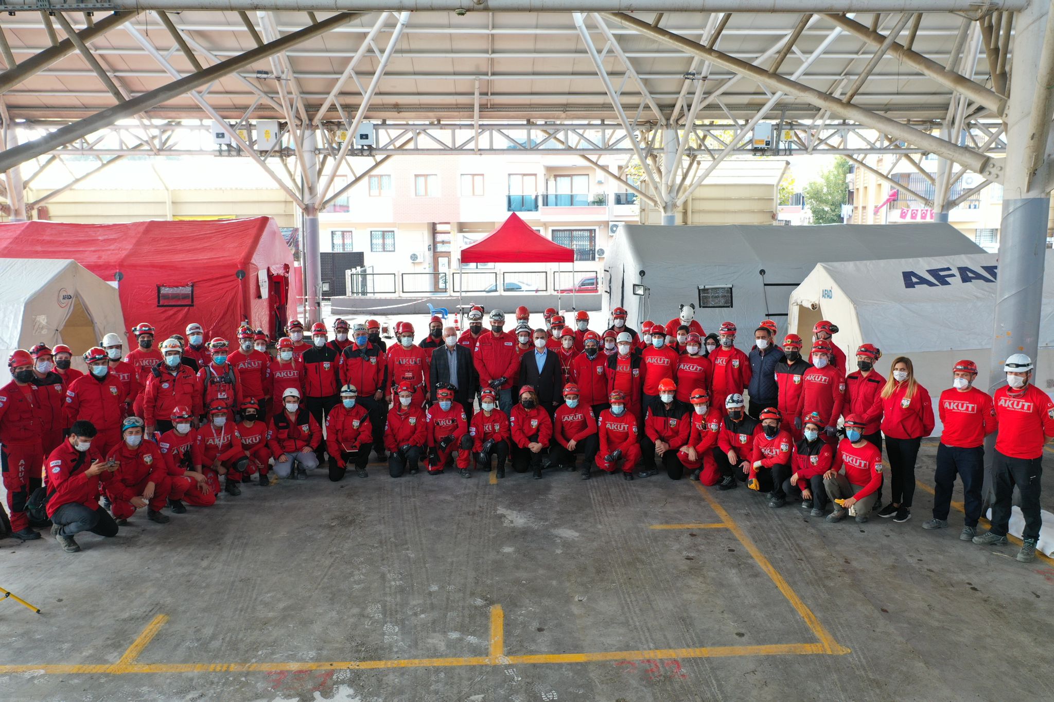 Başkan Selvitopu AKUT tatbikatında