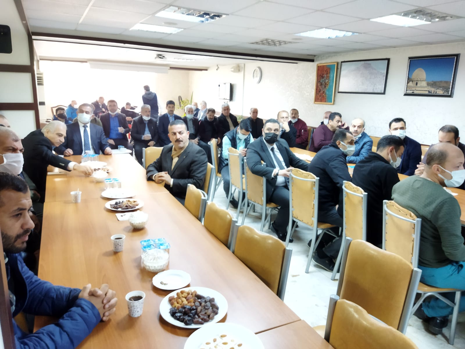 AK Parti Genel Başkanvekili Binalı Yıldırım, Bakan Pakdemirli ve AK Partili Heyetten Hacı Rasim Kahraman'a Taziye Ziyareti