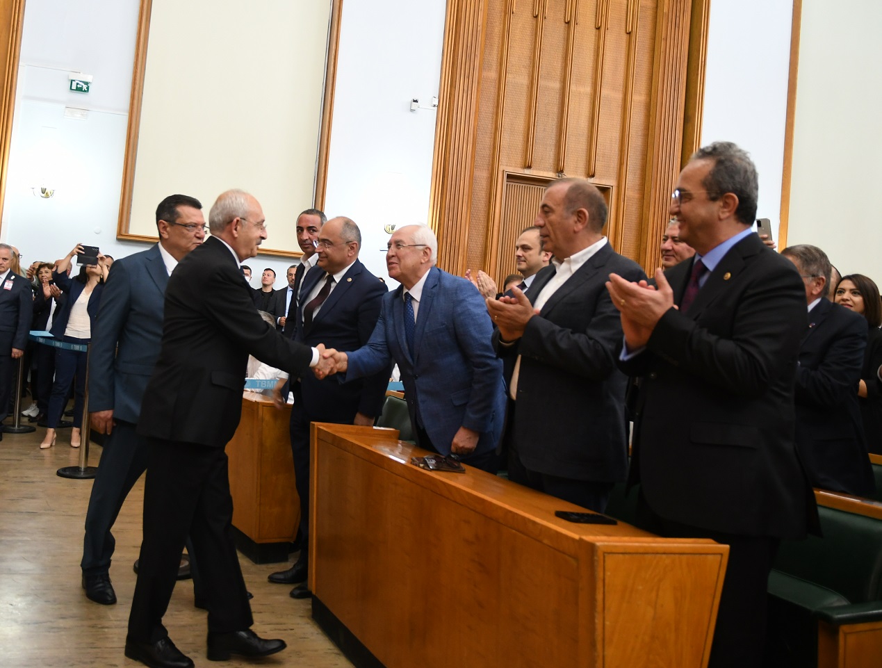 Başkan Selvitopu Genel Başkan Kılıçdaroğlu'nu ziyaret etti