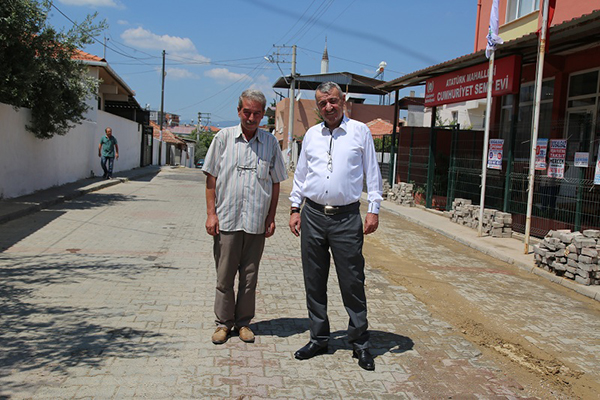 Başkan Şenol'dan Sarnıç'a Asfalt Sözü