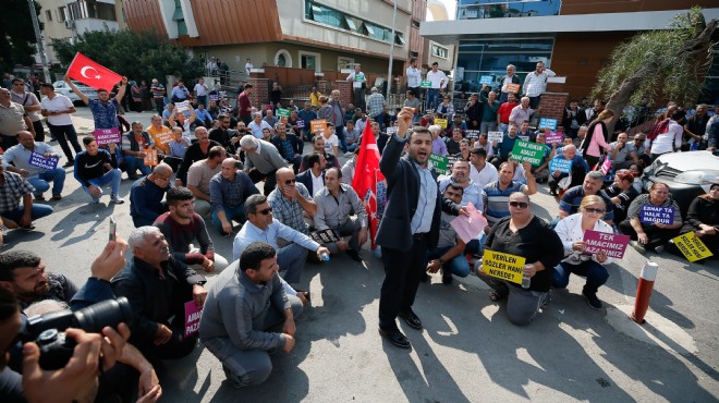 Esnaf belediyenin kapısına dayandı