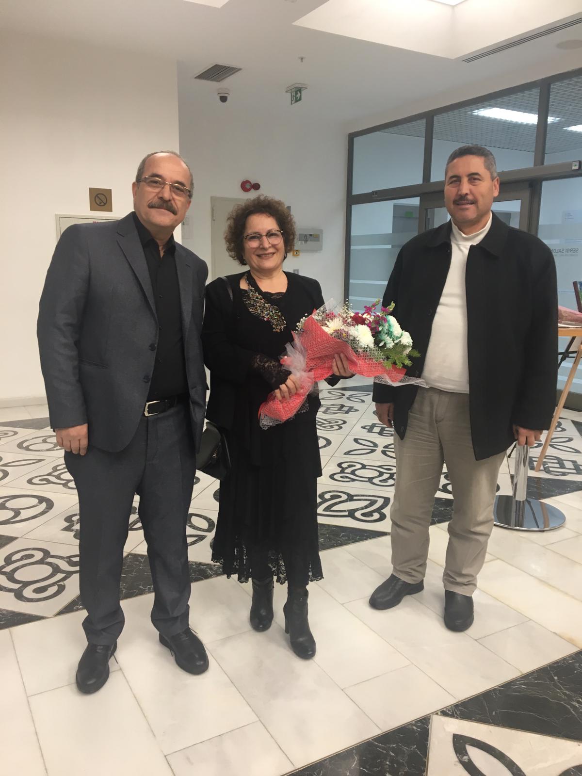 Ressam Şerife Türker yeni sergisini açtı