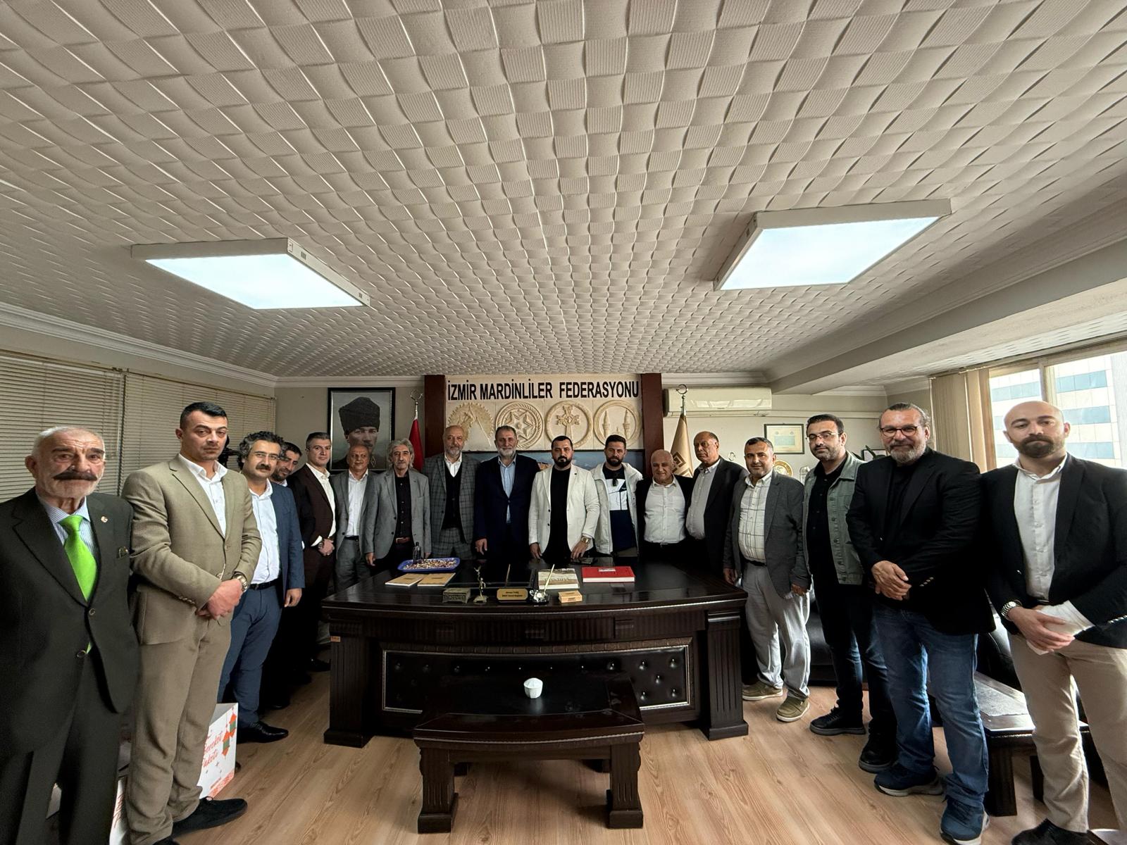 İzmir'de Yaşayan Mardinliler Bayramlaşma Merasiminde Bir Araya Geldi