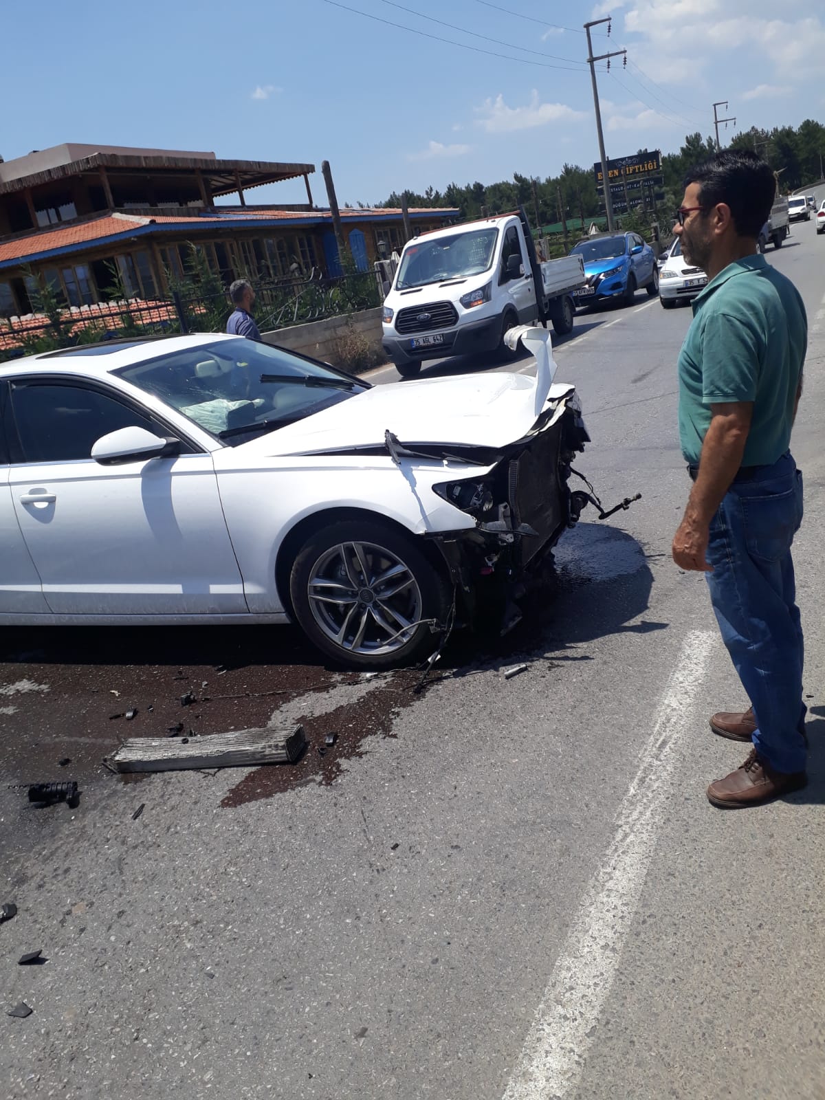 Kaynaklar'da trafik kazası…