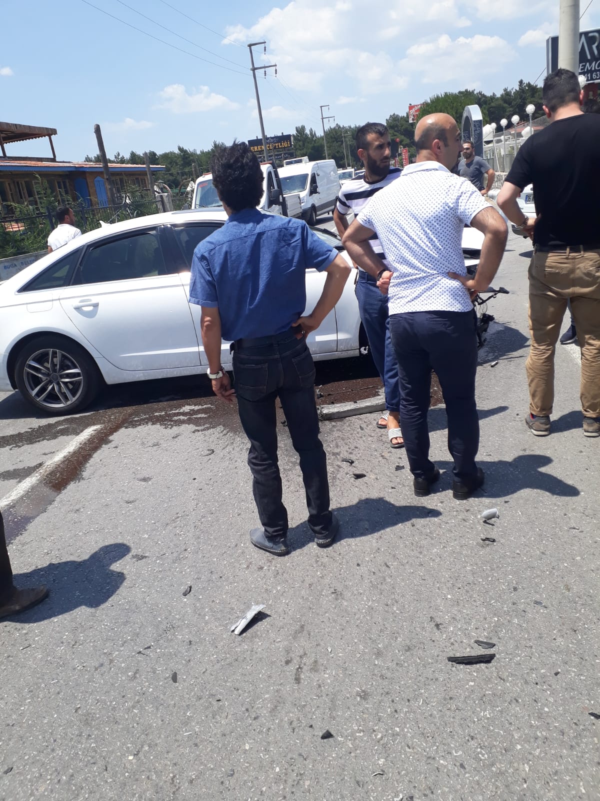 Kaynaklar'da trafik kazası…