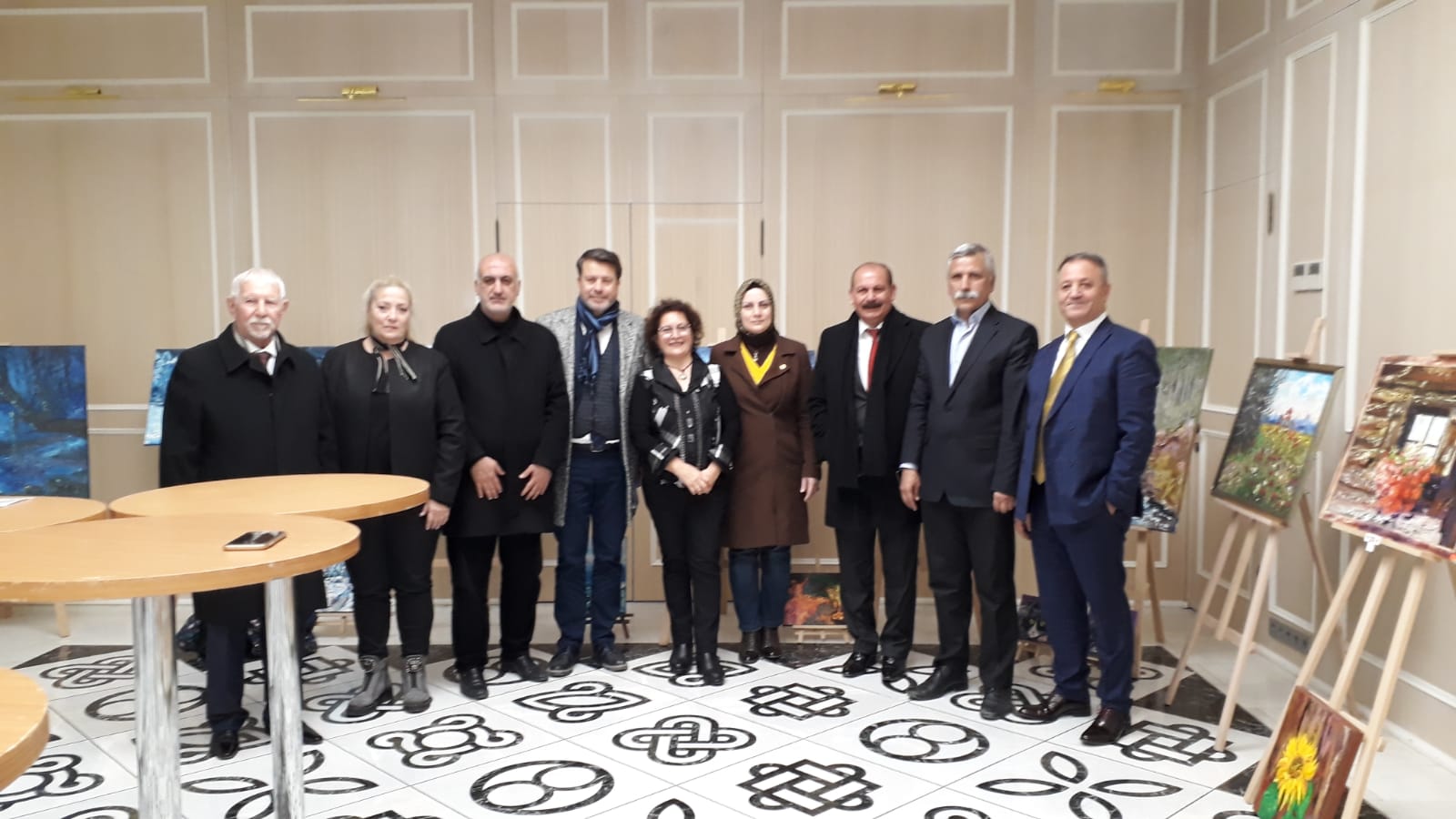 Ressam Şerife Türker yeni sergisini açtı