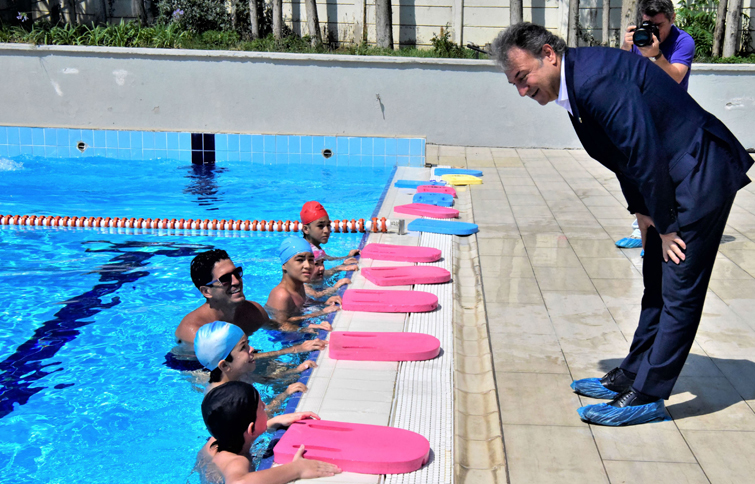 Başkan İduğ'dan Bornova'ya yeni yüzme havuzları müjdesi