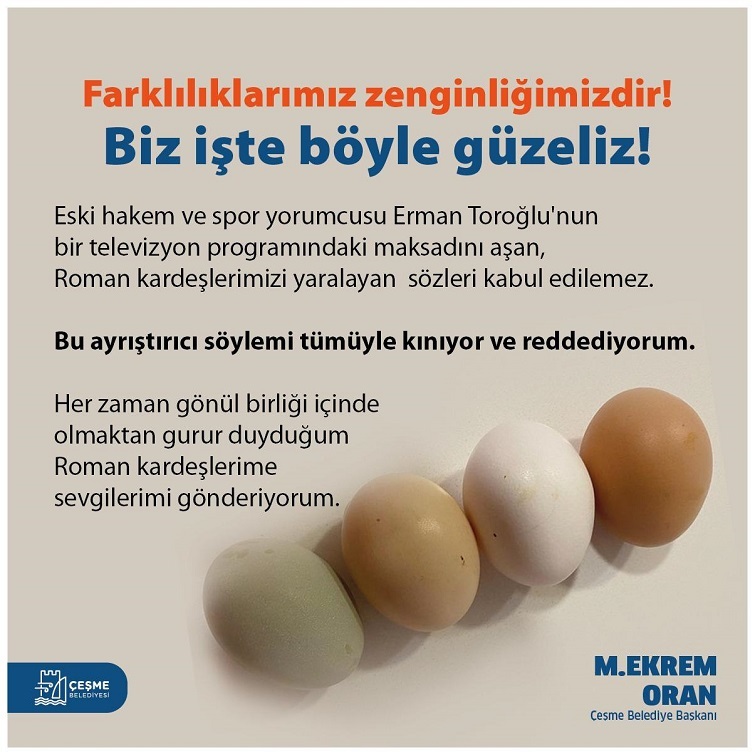 Başkan Oran’dan Toroğlu’na sert tepki: "Farklılıklarımız zenginliğimizdir"