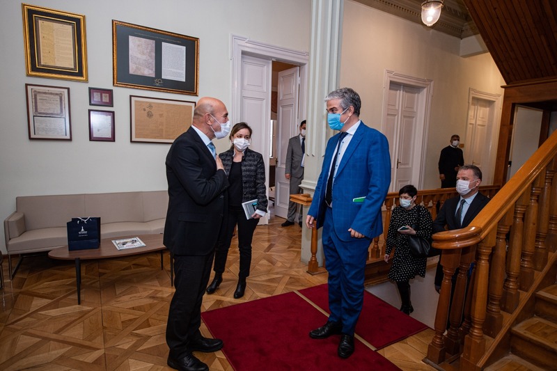 Danimarka’nın Ankara Büyükelçisi Danny Annan’dan Başkan Soyer’e ziyaret