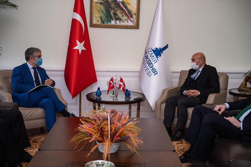 Danimarka’nın Ankara Büyükelçisi Danny Annan’dan Başkan Soyer’e ziyaret