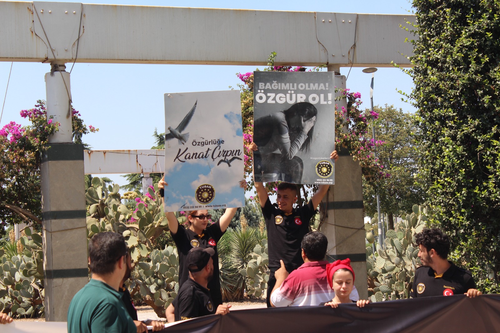 Konakta, Uyuşturucuya Karşı Farkındalık Eylemi