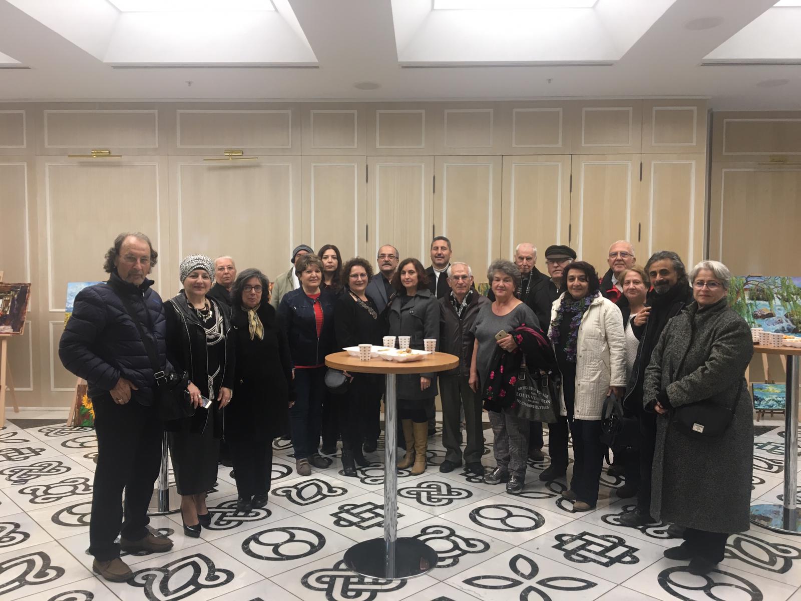 Ressam Şerife Türker yeni sergisini açtı