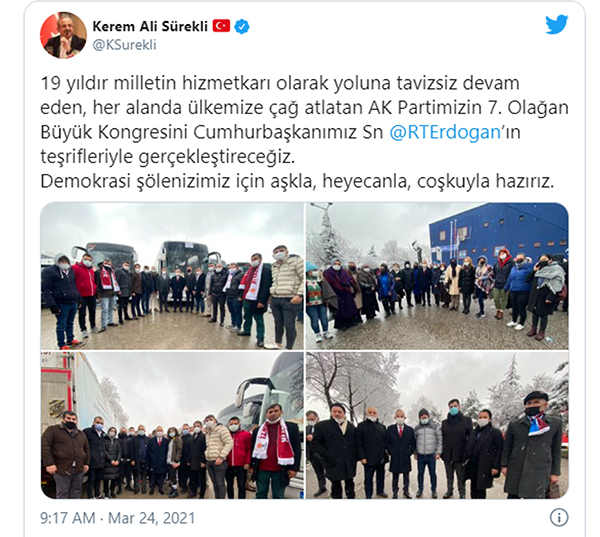 Kongre heyecanı başladı: AK Parti'de büyük gün