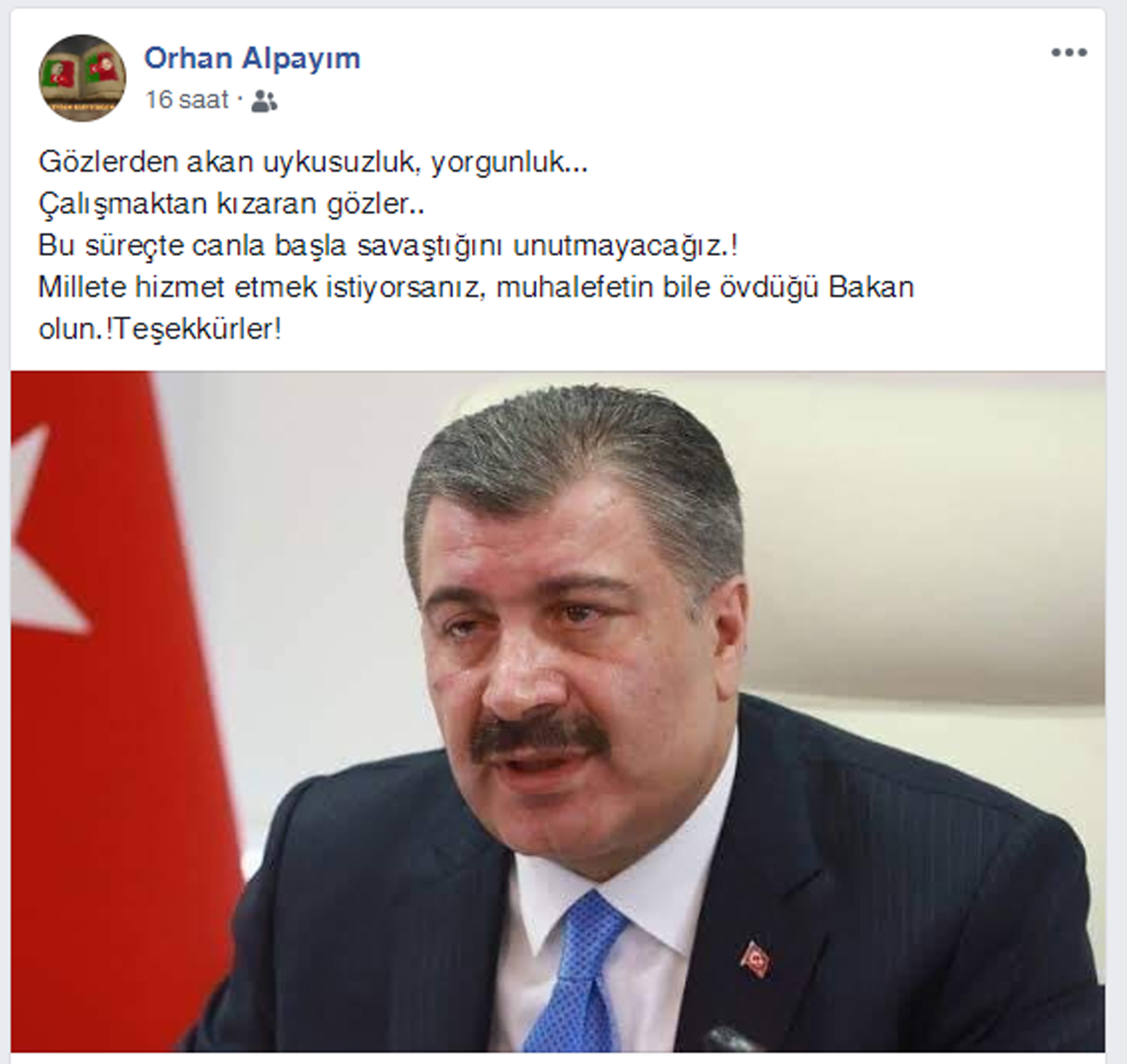 "Yorgunluktan kan çanağı olmuş bu gözleri unutmayın"