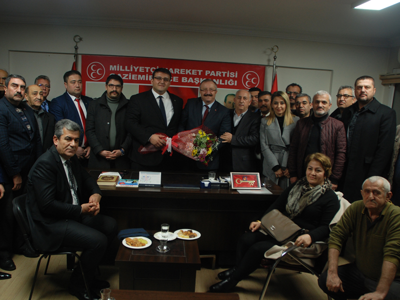 Gaziemir adayı Yılmaz'dan MHP'ye ziyaret