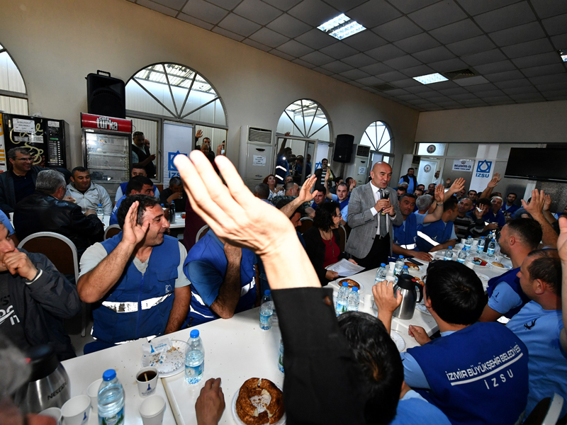 Başkan Soyer: Umudu yeşertecek tek kentiz