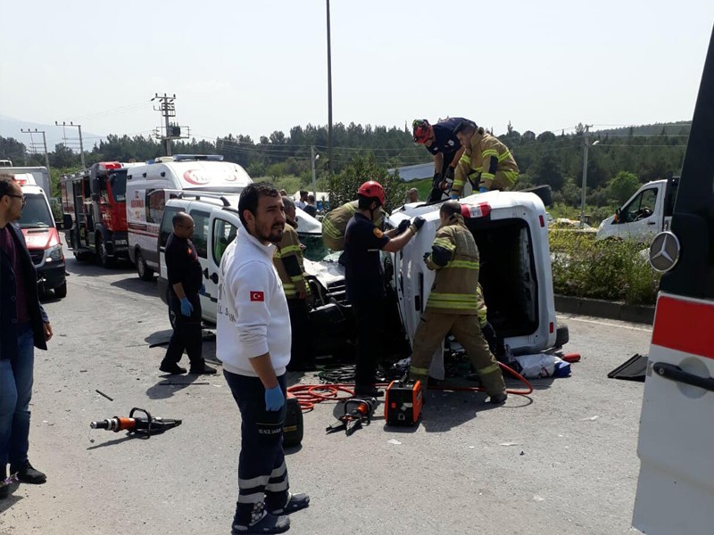 KATLİAM GİBİ KAZA!