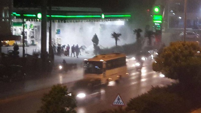 İzmir'in göbeğinde büyük panik