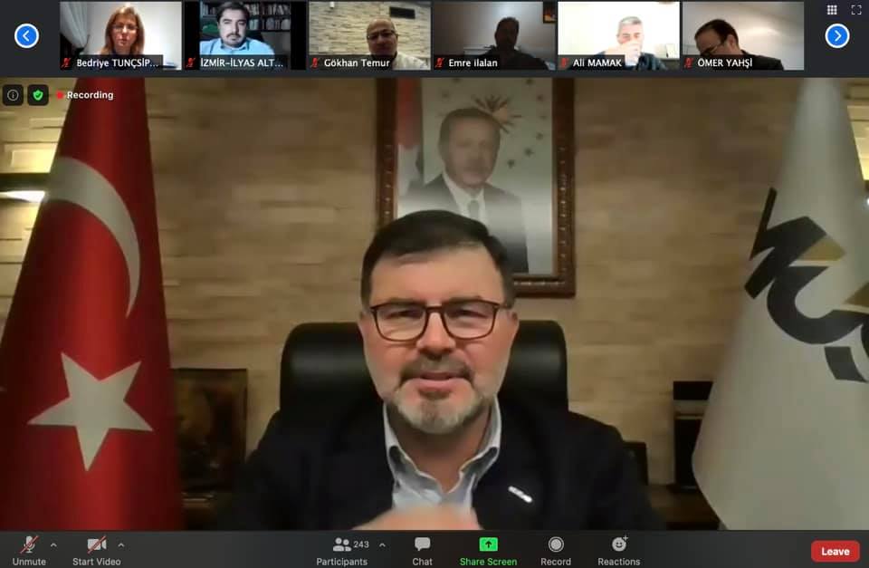 MÜSİAD İzmir Hayrettin Karaman'ı Ağırladı