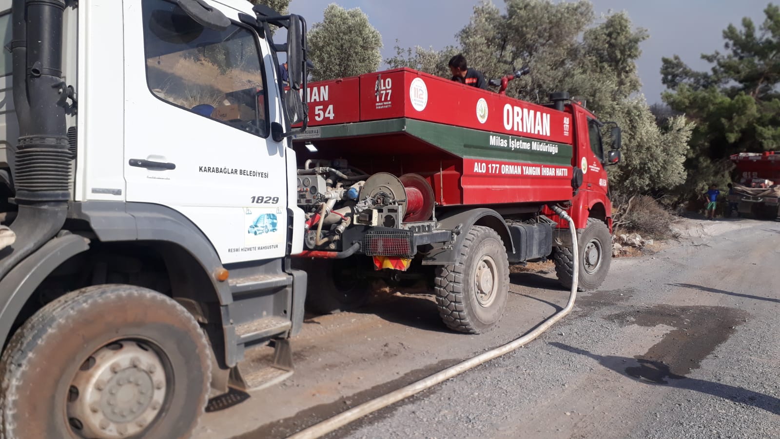 Artvin Arhavi’ye hijyen kolileri, Bodrum’a arazöz ve personel gönderildi.