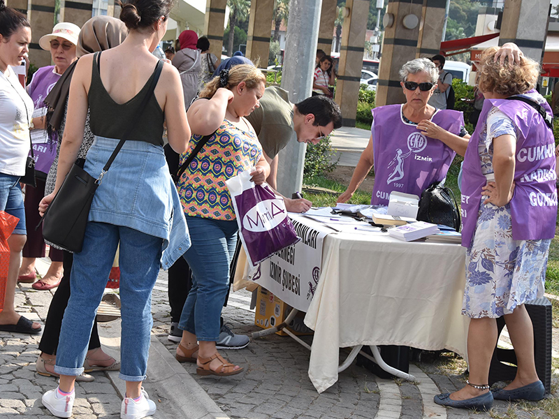 Kadın üniversitesi çalışmasına imzalı tepki