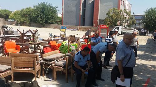 Karabağlar Gençyıldız Kulüp Binası Yıkıldı