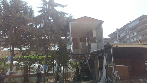 Karabağlar Gençyıldız Kulüp Binası Yıkıldı