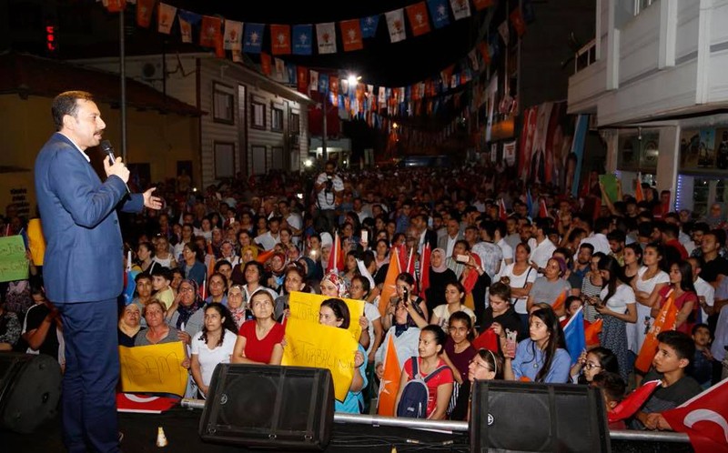 Kaya'dan üç ilçede seçim turu