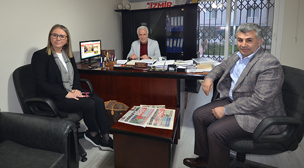 Çankırı ve Tunç'tan Gazetem İzmir'e ziyaret