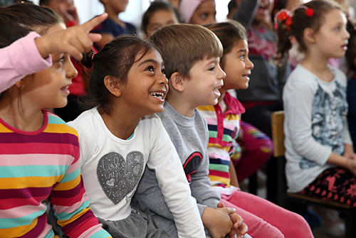 Okulda tiyatro keyfi başladı