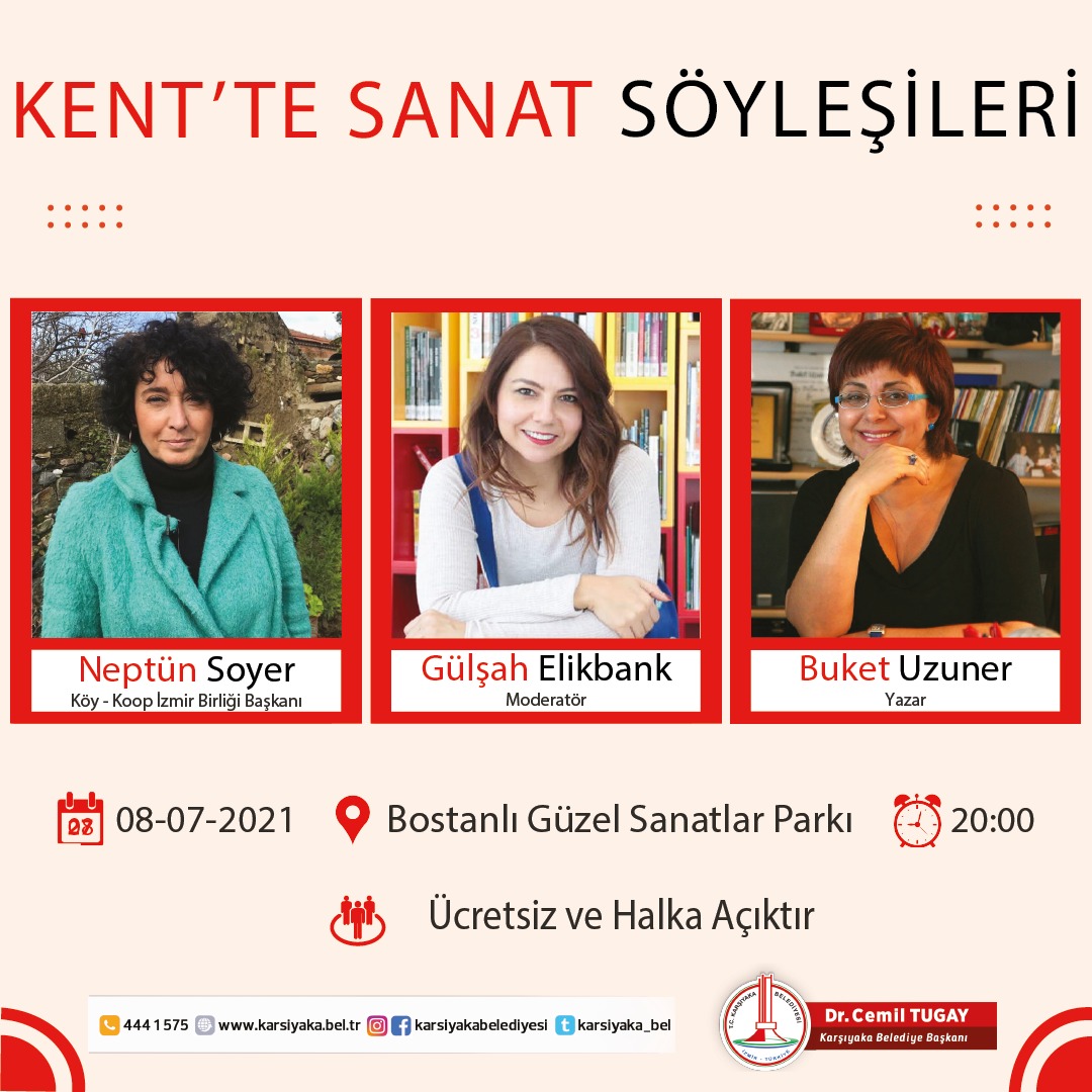 Bu hafta mikrofon; Neptün Soyer ve Buket Uzuner’de